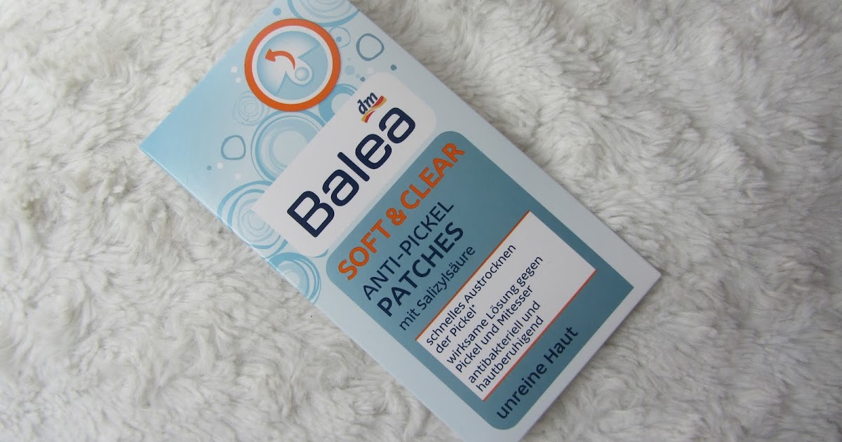 Dm Balea Young Soft Clear Anti Pickel Patches misszickzack.blogspot.com