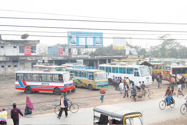 Inter-District Central Bus Terminal of Naogaon