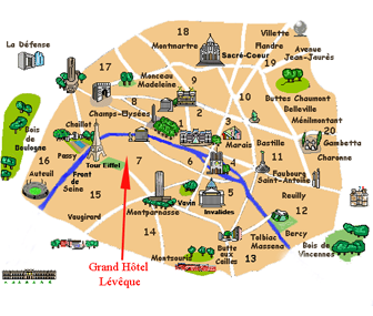 Paris Map Les Invalides Paris Map Les Invalides