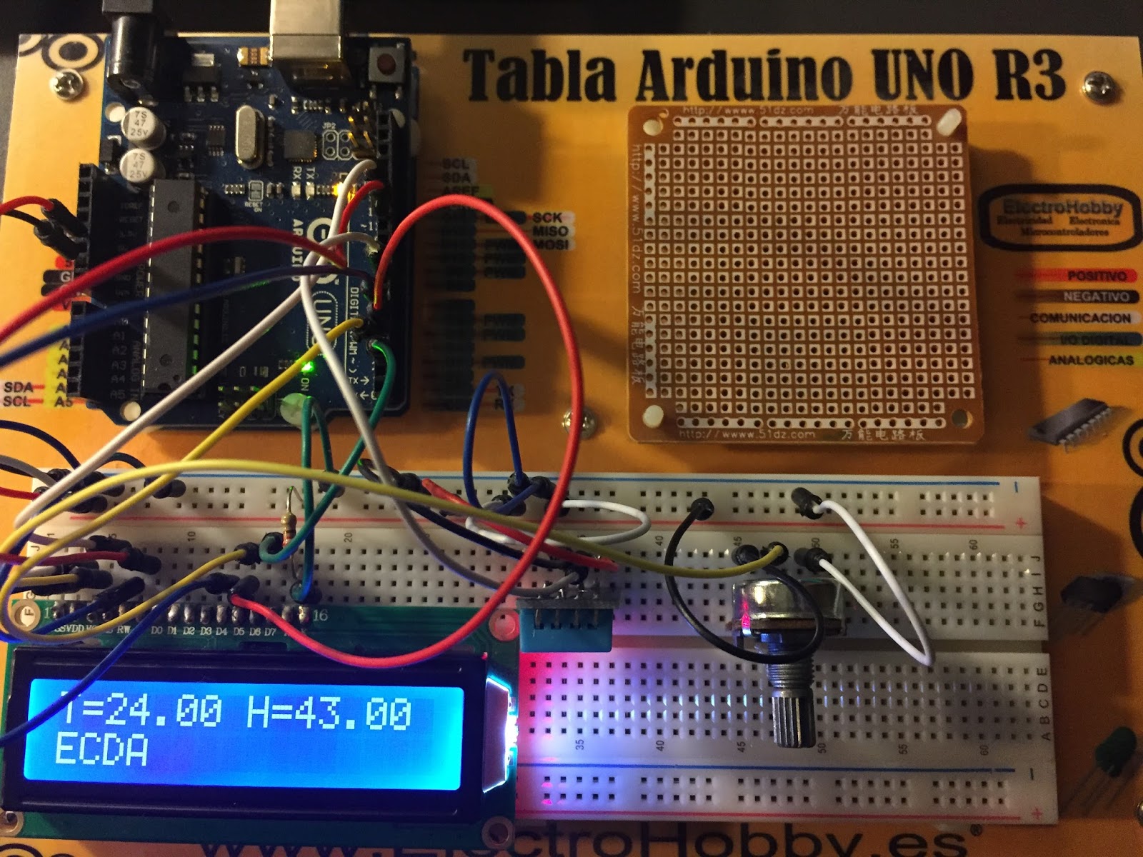 El cajón de Arduino: Tutorial-Review Sensor de Temperatura y Humedad