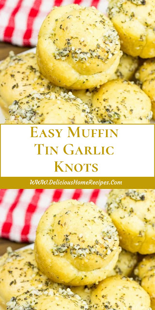 Easy Muffin Tin Garlic Knots Easy Muffin Tin Garlic Knots