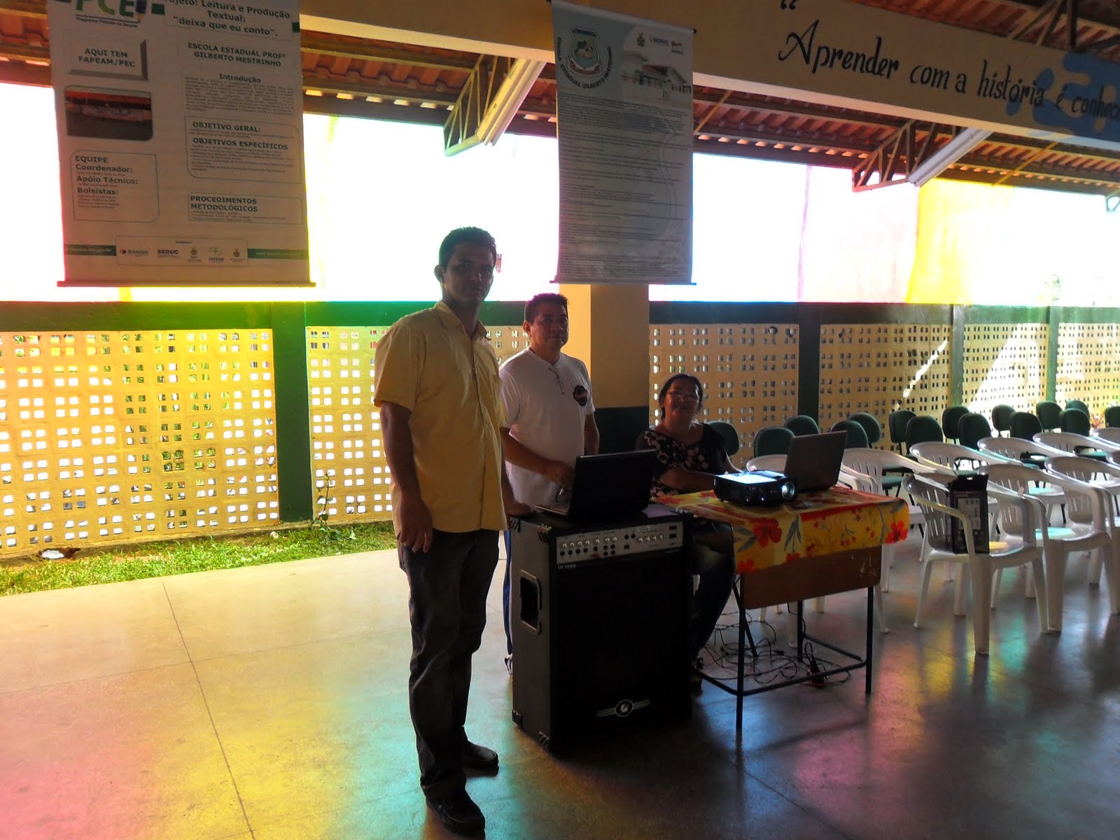 Escola Gilberto Mestrinho: ESCOLA GILBERTO MESTRINHO PRONTA PARA MOSTRA ...