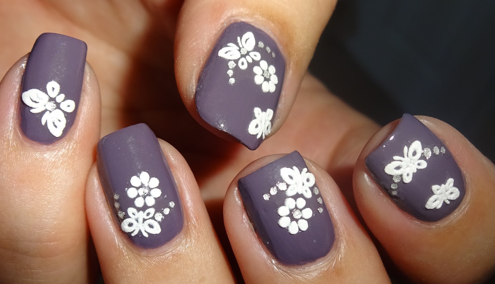 Wendy's Delights Flower & Butterfly Adhesive Nail Stickers from Nail