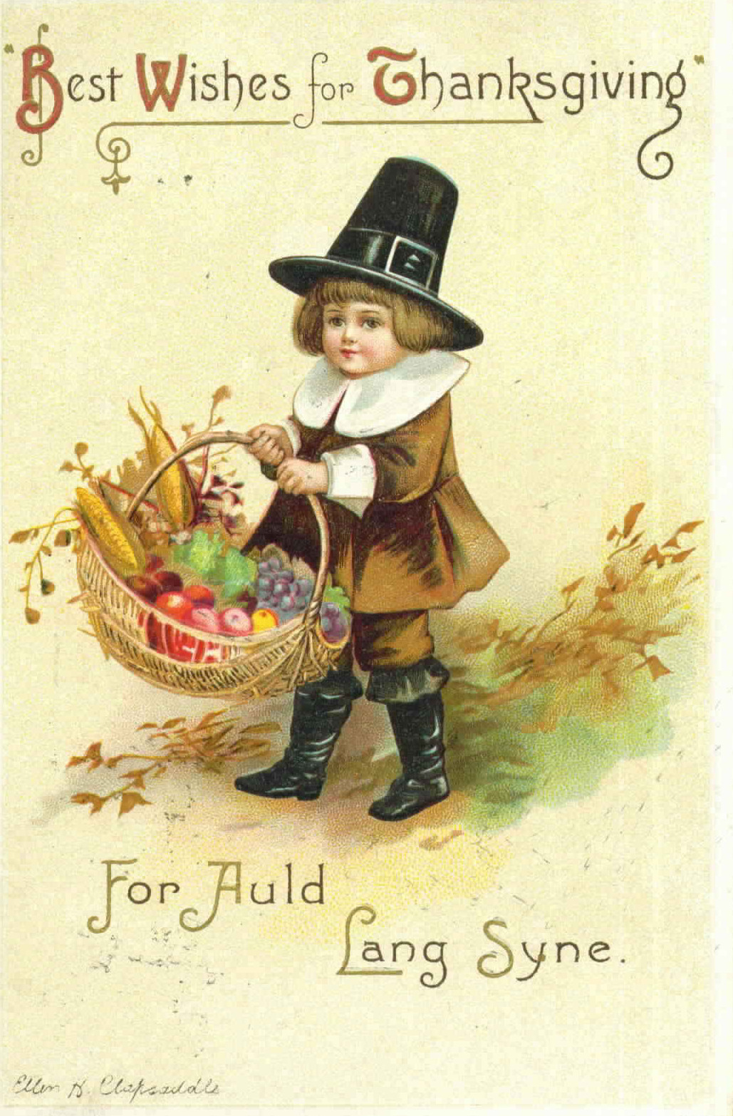 Free Vintage Thanksgiving Clip Art 24
