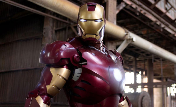 Iron Man, starring Robert Downey Jr. and directed by Jon Favreau