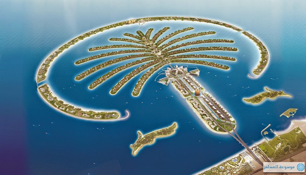 Dubai's artificial islands retain the first places in the list of "the