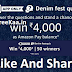 Denim Fest Quiz Time Answer & Win Rs 4000 (Answer Added)