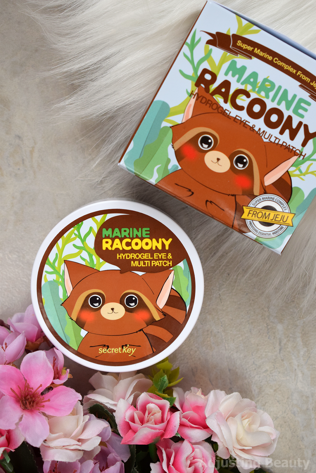 thermostick option or not Patch embroidered raccoon