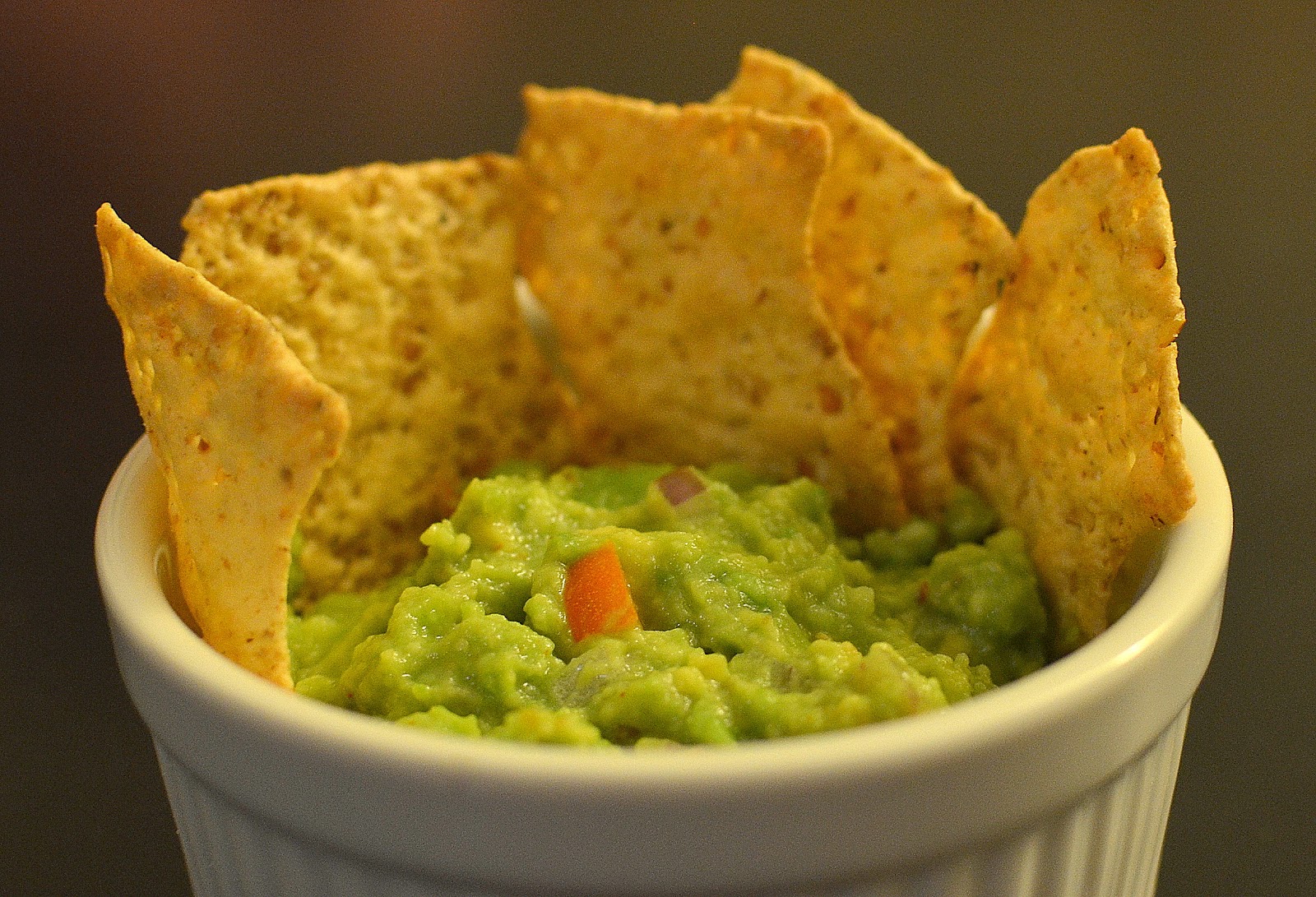 Spice Junction Guacamole & Baked Crackers