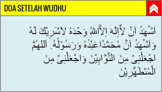 Bacaan Niat Wudhu, Doa setelah Wudhu, dan Tata Cara Wudhu yang Benar