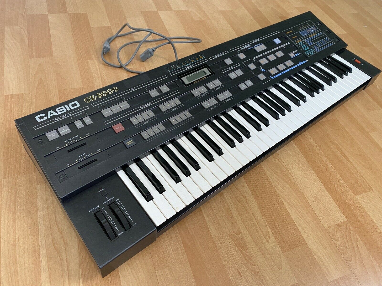 MATRIXSYNTH Casio CZ3000 Phase Distortion Digital Synthesizer