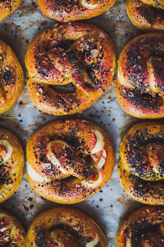 Milk and Honey Mustard Pretzels