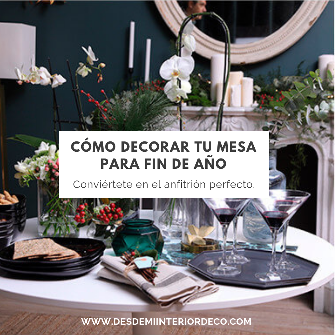 como decorar tu mesa en fin de año cómo decorar mesa fin de año fácil y lowcost
