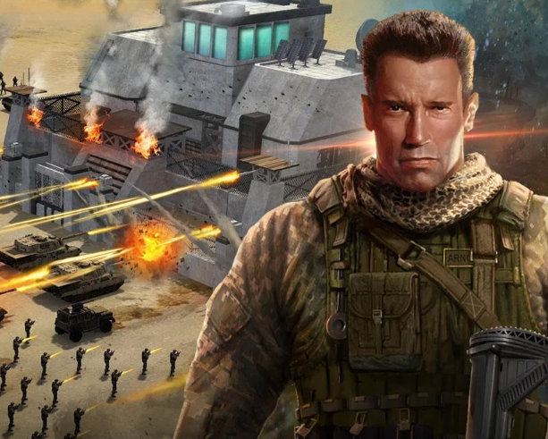 Famosos en los videojuegos: Arnold Schwarzenegger en Mobile Strike