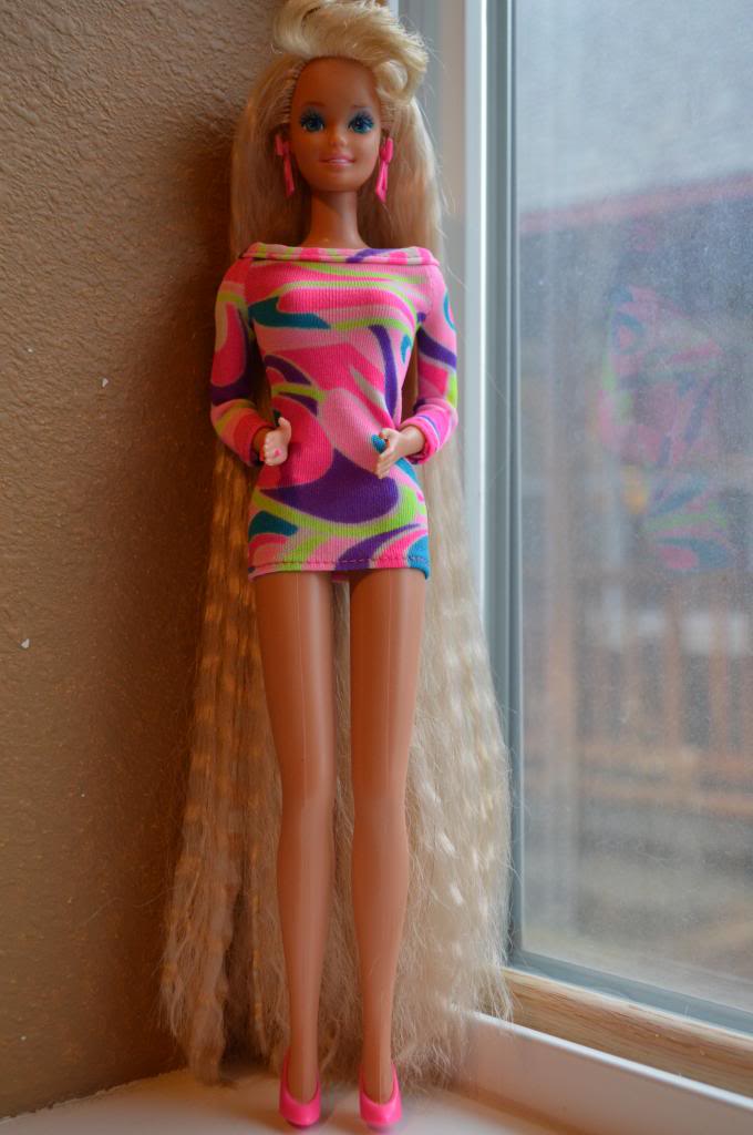 doll with really long hair