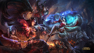 League of Legends: Invitaciones o Fondos para Imprimir Gratis. Para hacer invitaciones, tarjetas, marcos de fotos o etiquetas, para imprimir gratis de League of Legends.