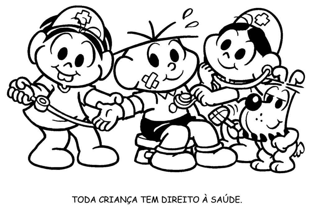 Desenhos para imprimir e colorir Dia do Médico