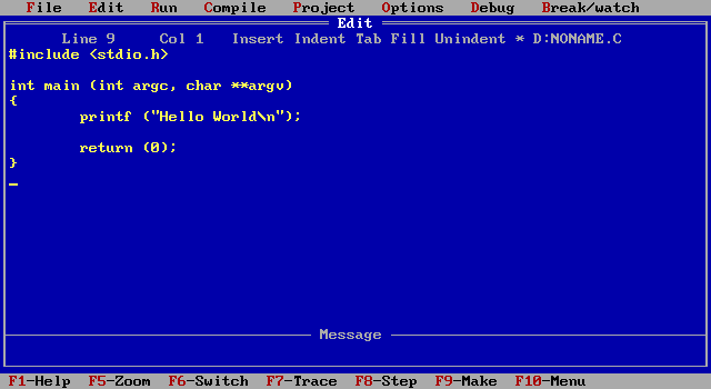 Download Turbo C/C++ Windows 7/8/10 ~ Fikri Fahrezy
