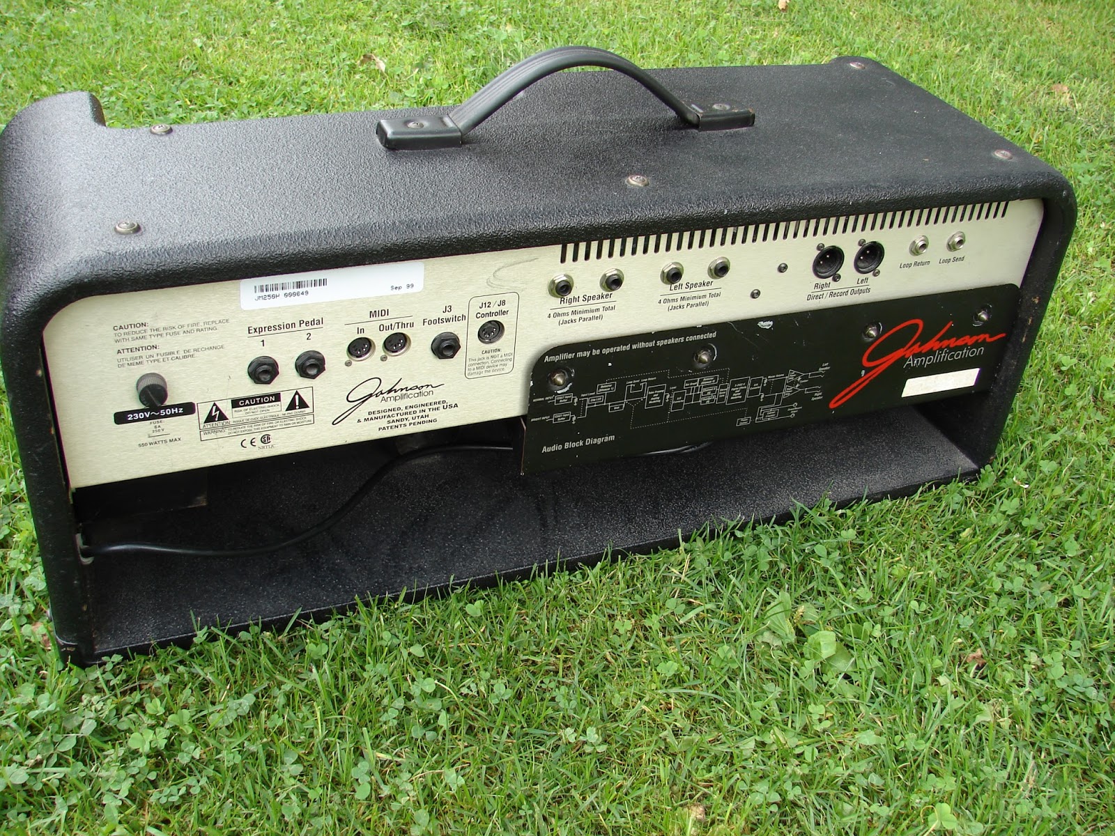 johnson millenium JM150 JM250 Johnson Millennium Stereo 250 Head