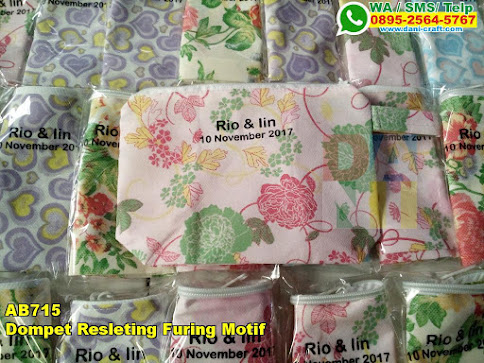Toko Dompet Resleting Furing Motif
