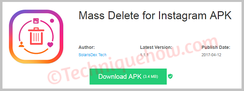 Mass Delete for Instagram