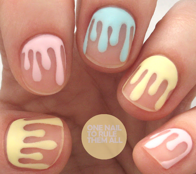 Soft Scoop Meebox April '17 Nail Art + Review One Nail To Rule Them