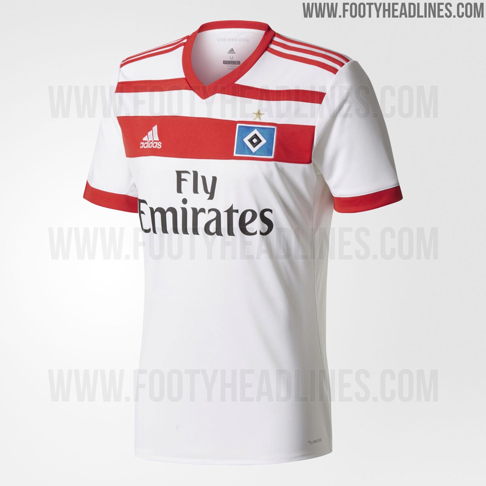 Hamburg 17-18 Home Kit Revealed - Footy Headlines