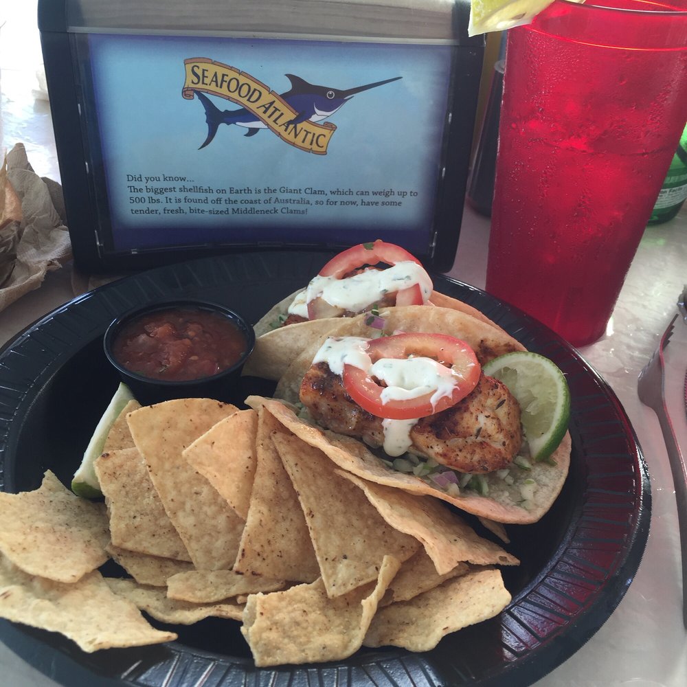 Seafood Atlantic Restaurant & Seafood Market Cape Canaveral Florida