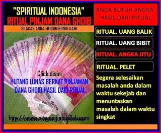 ritual pinjam dana ghoib