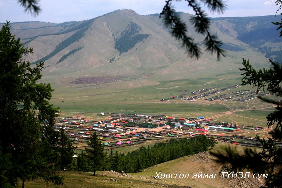 Хөвсгөл аймаг Түнэл сум: Түнэл сумын зурагнаас