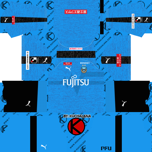 Kawasaki Frontale 川崎フロンターレ kits 2019 - Dream League Soccer Kits