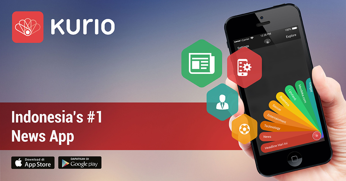 Kurio Aplikasi berita paling update