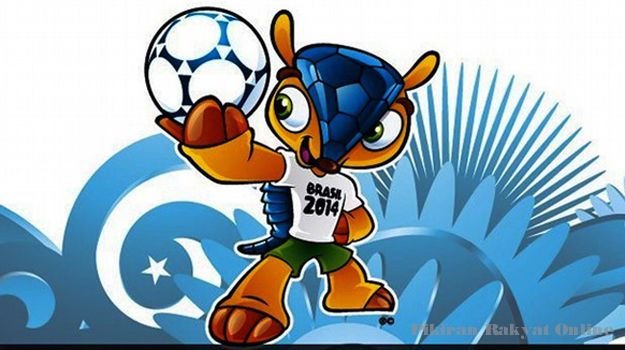 Trenggiling "Fuleco" Jadi Maskot Piala Dunia 2014 Brazil