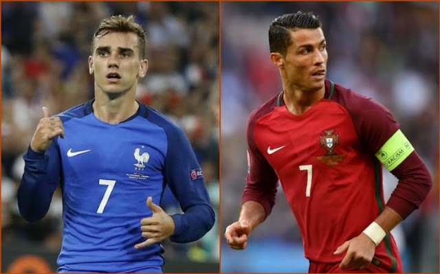 Data dan fakta Portugal vs Prancis Final Piala Euro 2016 Data dan fakta Portugal vs Prancis Final Piala Euro 2016