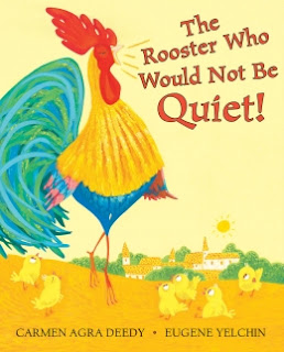 The story of a rooster who refused to be silenced celebrates the importance of being heard