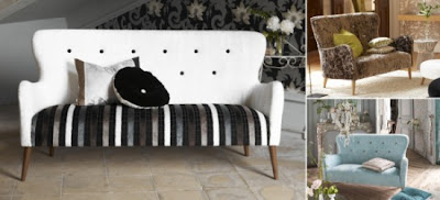 moderno dormitorios: Hermosa colecciones clásicas Sofá Inspirado por la