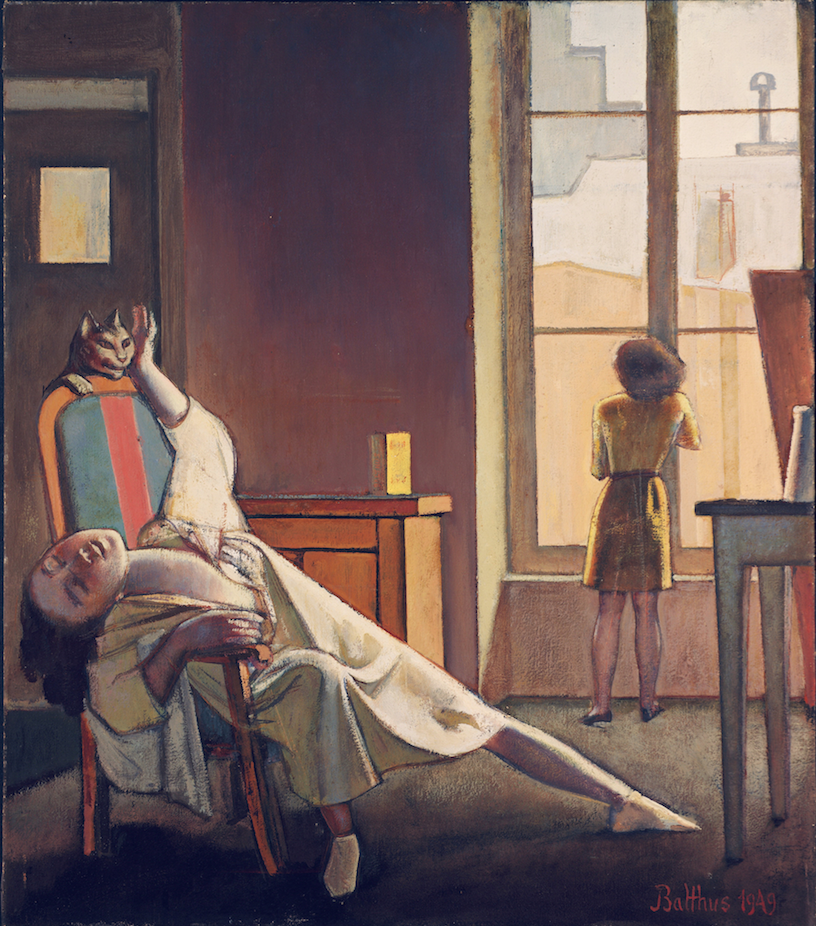 Desde el otro lado del cuadro La semaine des quatre jeudis Balthus (Balthasar Klossowski de Rola) Desde el otro lado del cuadro La semaine des quatre jeudis Balthus (Balthasar Klossowski de Rola)