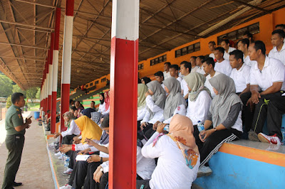 KODIM SRAGEN BERI PELATIHAN KEPADA BPN KABUPATEN SRAGEN