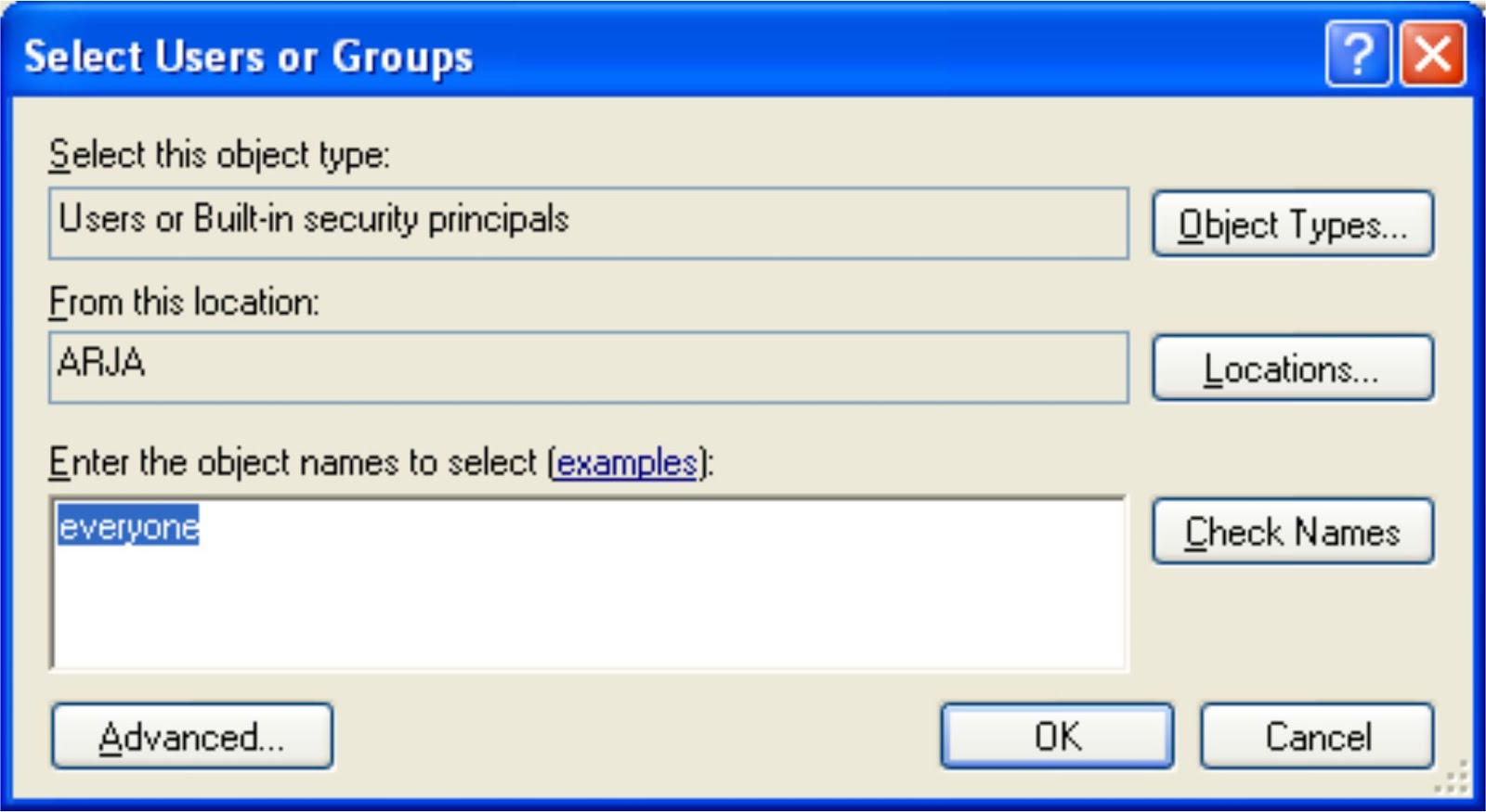 Select remote. Select group.