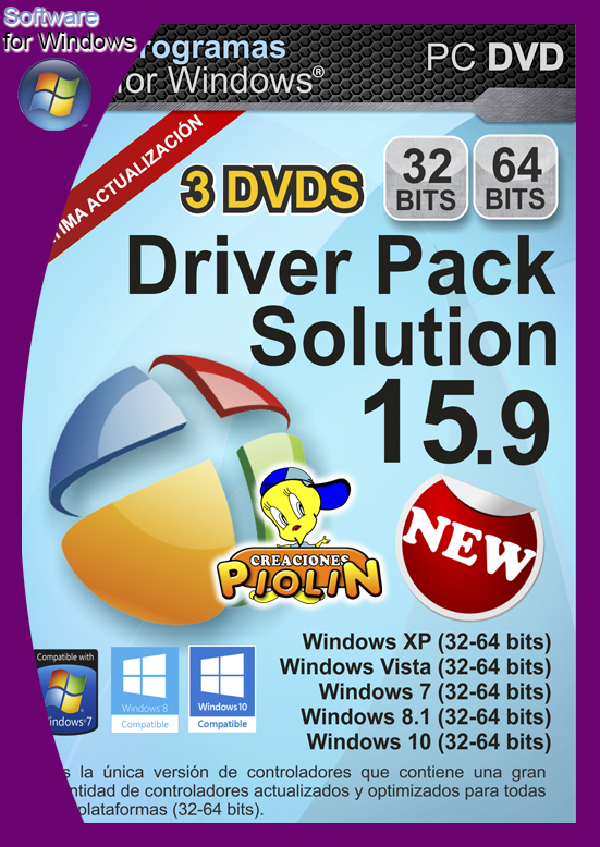 Download Driver Pack Solution 15.9 2018 untuk windows xp 7 8/8.1 dan windows 10