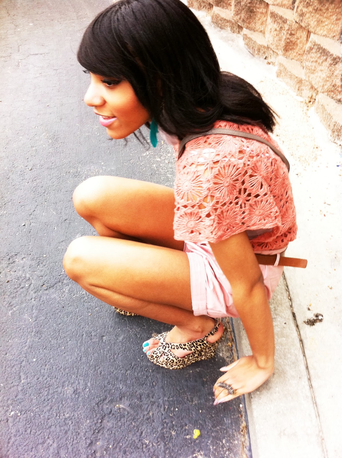 NeshaLovesStyle Pink and orange DO match