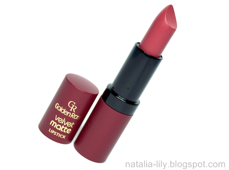natalialily Beauty Blog GOLDEN ROSE Velvet Matte