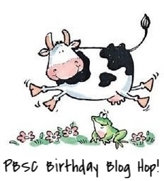 Sue's Stamping Stuff: Penny Black Blog Hop-Happy 8th Birthday
