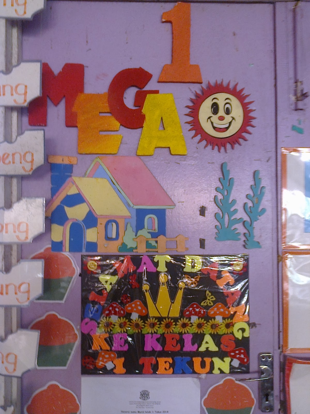 Tetamu Istimewa Kreativiti Hiasan Bilik Darjah