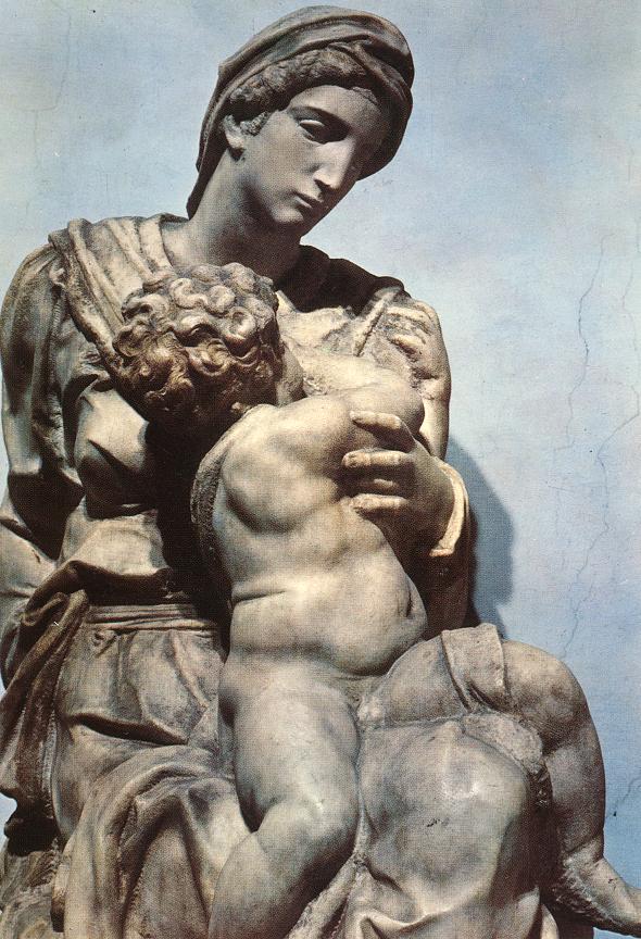 Michelangelo Buonarroti 1475-1564 | Madona Medici, 1521-1531