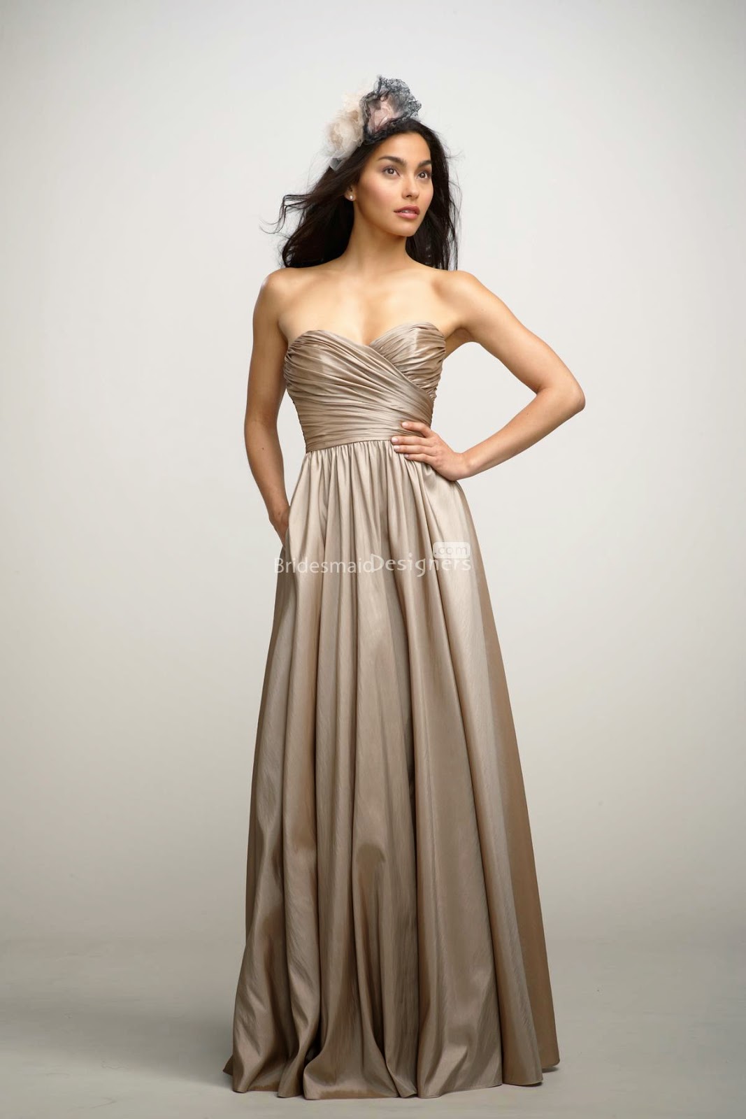 http://www.bridesmaiddesigners.com/champagne-sheath-floor-length-sweetheart-long-bridesmaid-dress-with-ruched-bodice-382.html