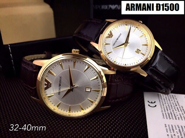 Đồng hồ cặp đôi Armani Đ1500