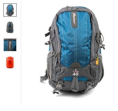 racini travel backpack