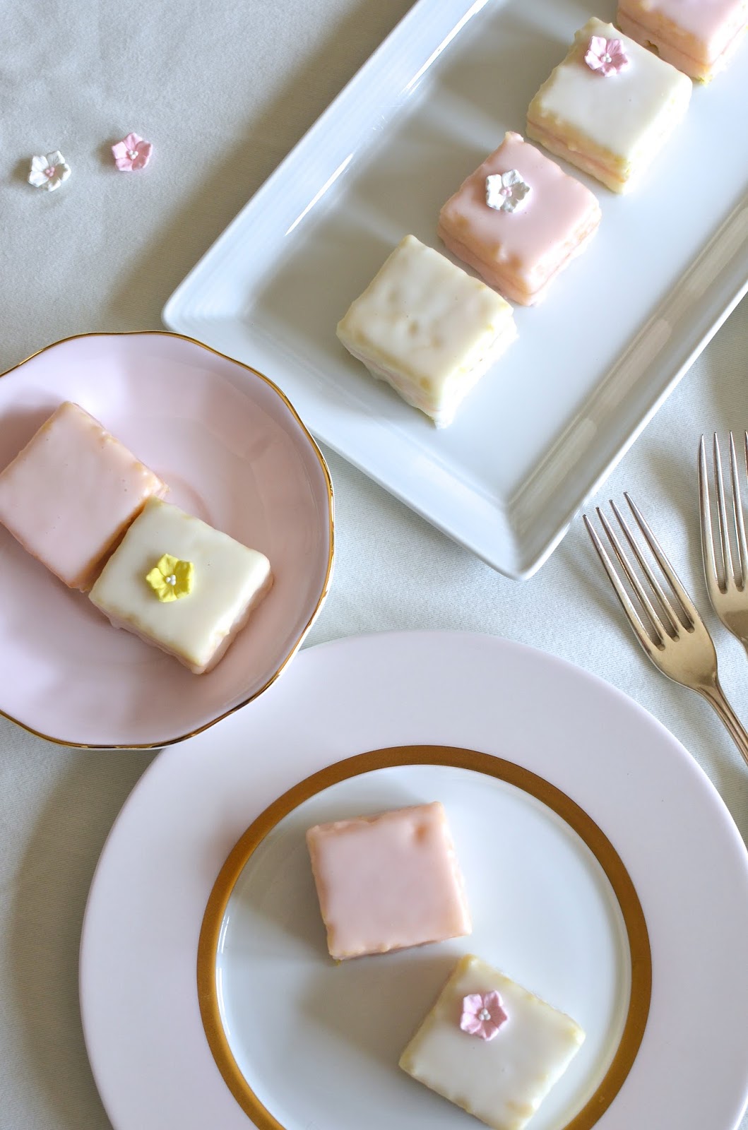Playing with Flour Petit fours