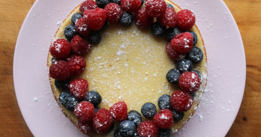 Baked Lemon and Ginger Cheesecake Babble and Bake